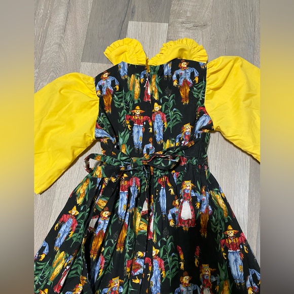 Vintage Handmade Scarecrow Dress - Picture 3 of 6